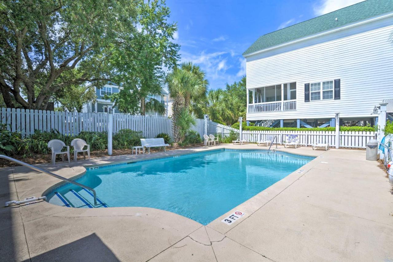 Surfside Beach Home Base Steps To Pool And Ocean! Миртл-Бич Экстерьер фото