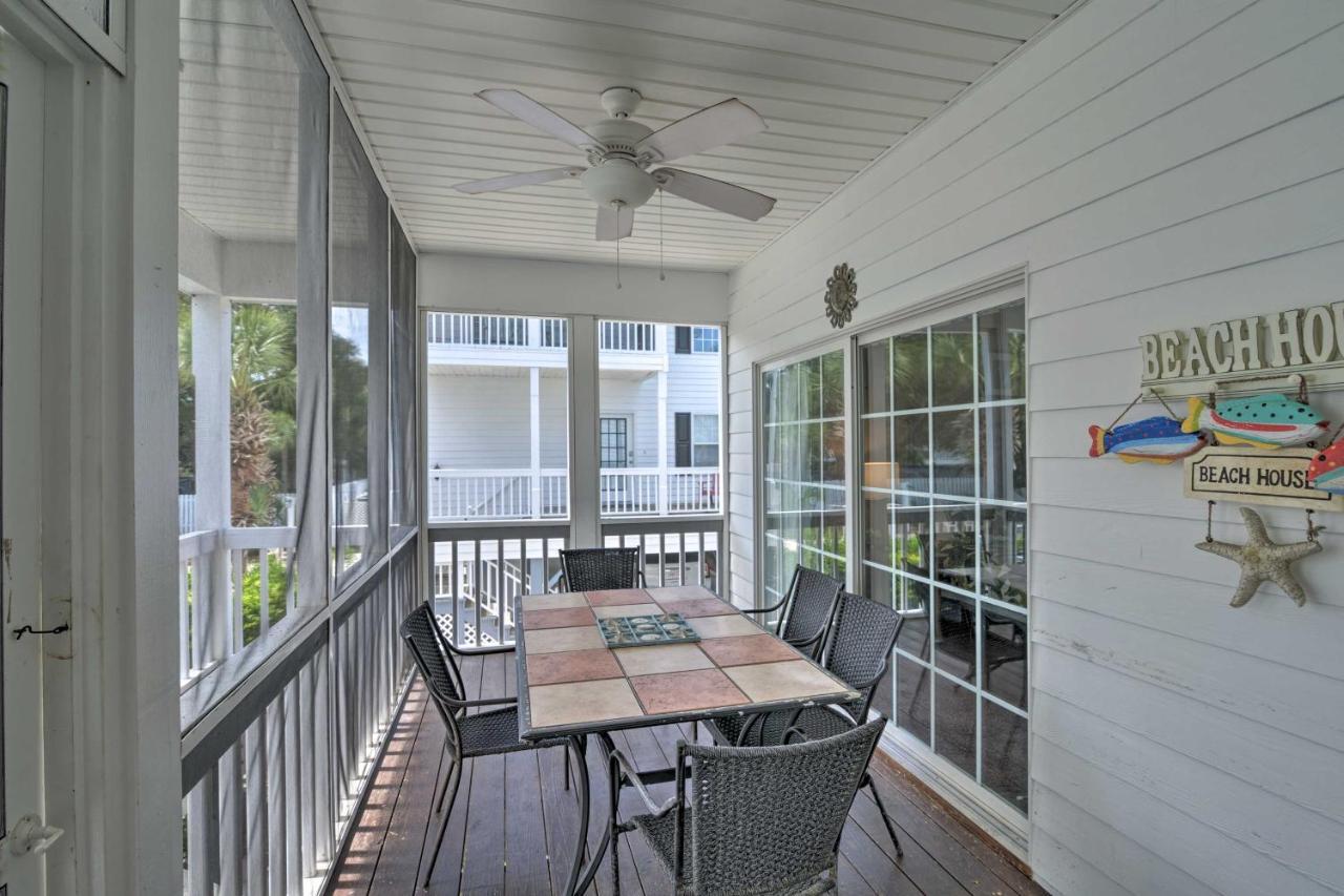 Surfside Beach Home Base Steps To Pool And Ocean! Миртл-Бич Экстерьер фото
