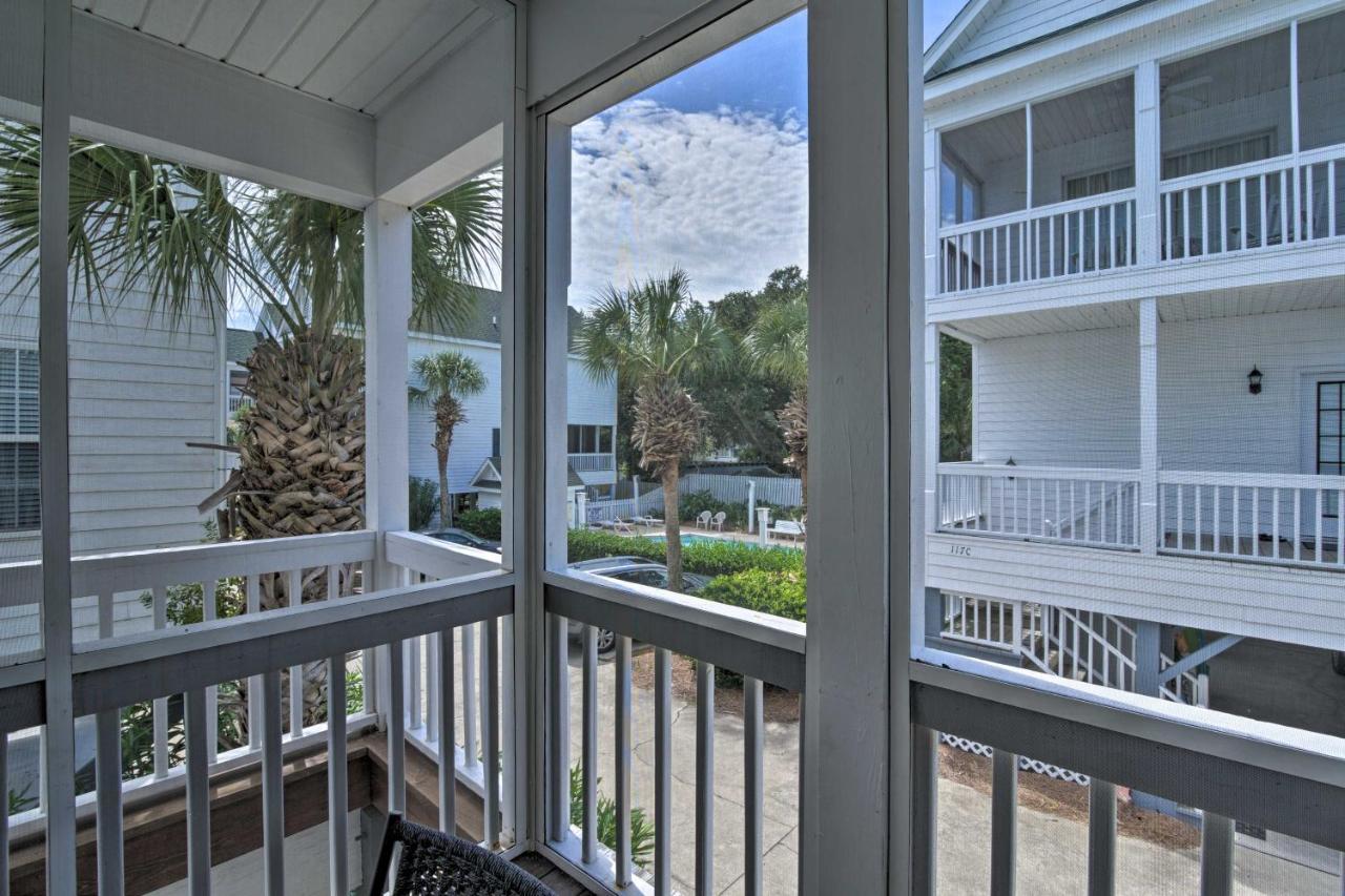 Surfside Beach Home Base Steps To Pool And Ocean! Миртл-Бич Экстерьер фото
