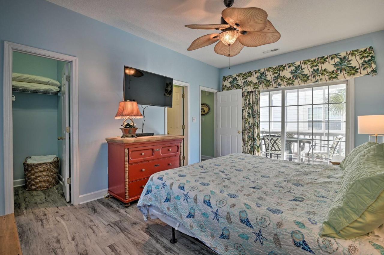 Surfside Beach Home Base Steps To Pool And Ocean! Миртл-Бич Экстерьер фото